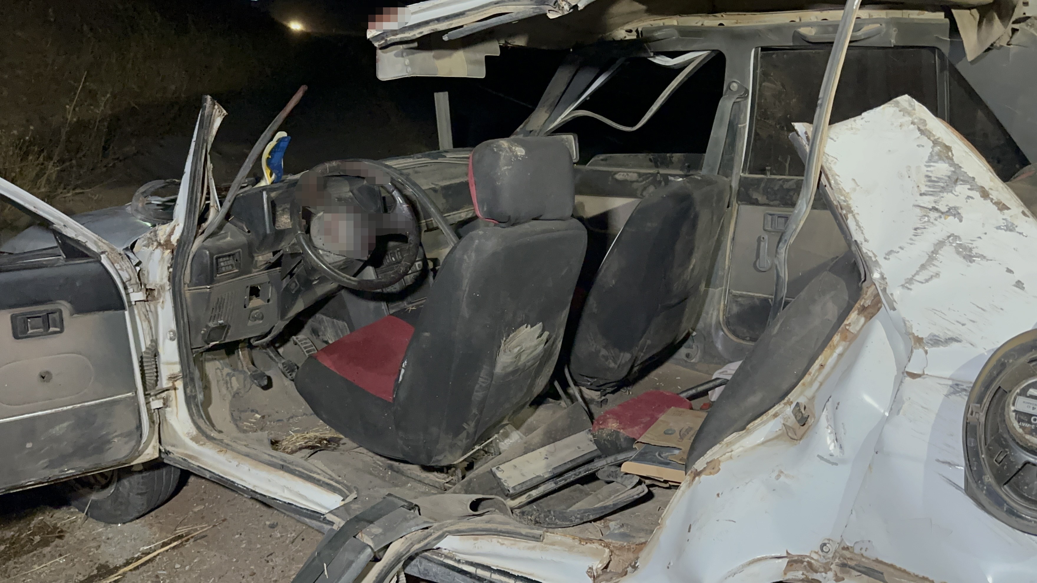 Adıyaman’da Otomobil Takla Attı 1’I Ağır 4 Yaralı (4)