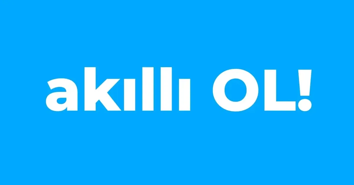 “Akıllı Ol” Afişleri Ankara’da Merak Uyandırdı! Yeni Bir Dizi Mi Geliyor Afiş Neyi Anlatıyor İşte Merak Edilenler... Gencgazete