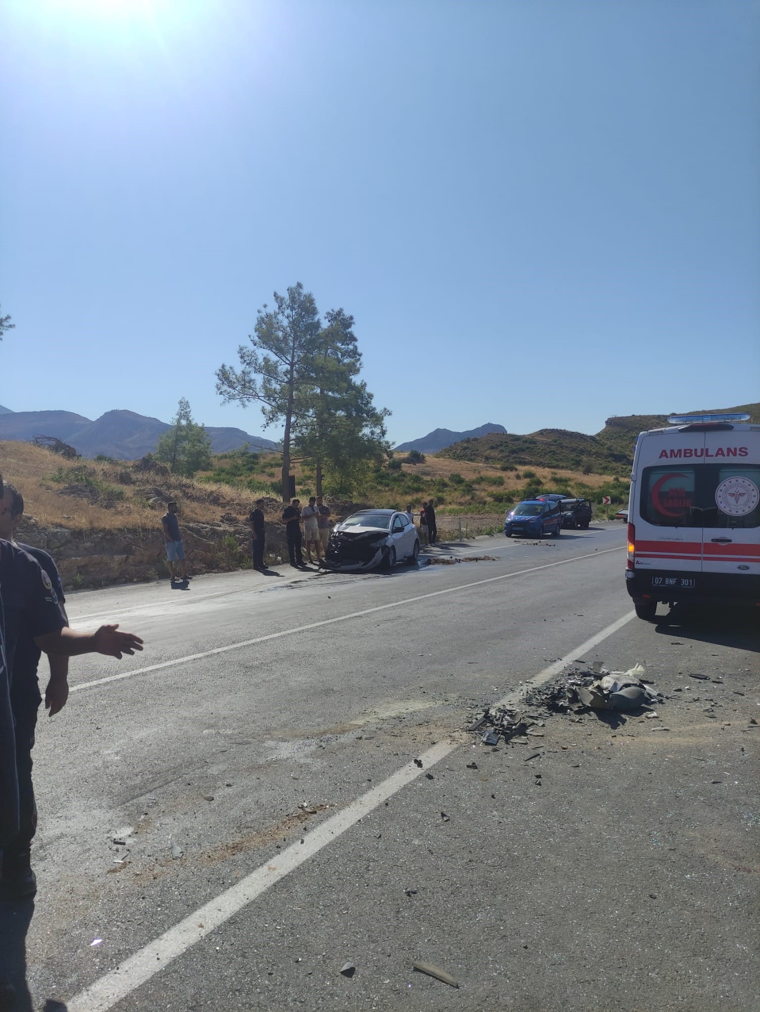 Antalya Konya Yolunda Feci Kaza 1’I Ağır 6 Yaralı (2)