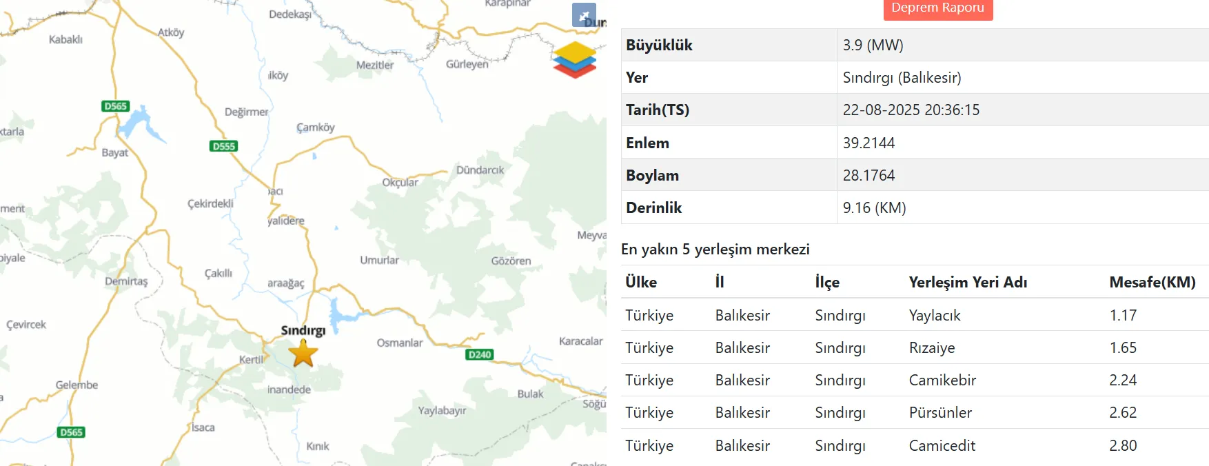 Balıkesir Sındırgı Peş Peşe Büyük Depremler Meydana Geldi (3)