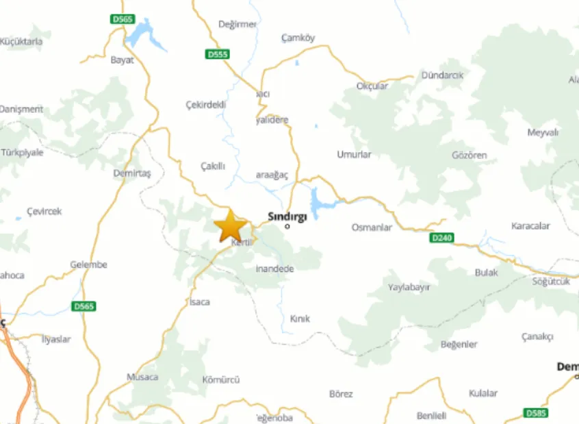 Balıkesir'de Korkutan Deprem (1)-1