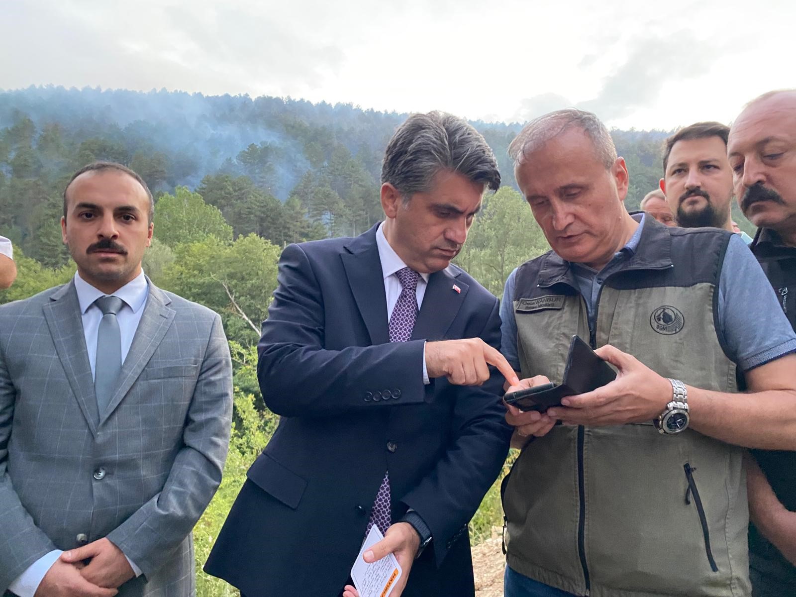 Bolu'daki Yangın Kısmi Olarak Kontrol Altına Alındı (1)