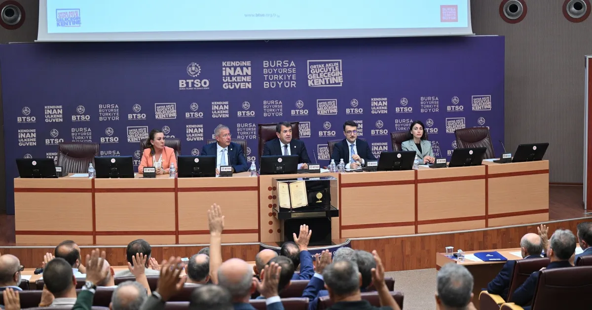 Btso Meclis Toplantısı’nda Suriye Ve Ekonomi Gündeme Taşındı (4)