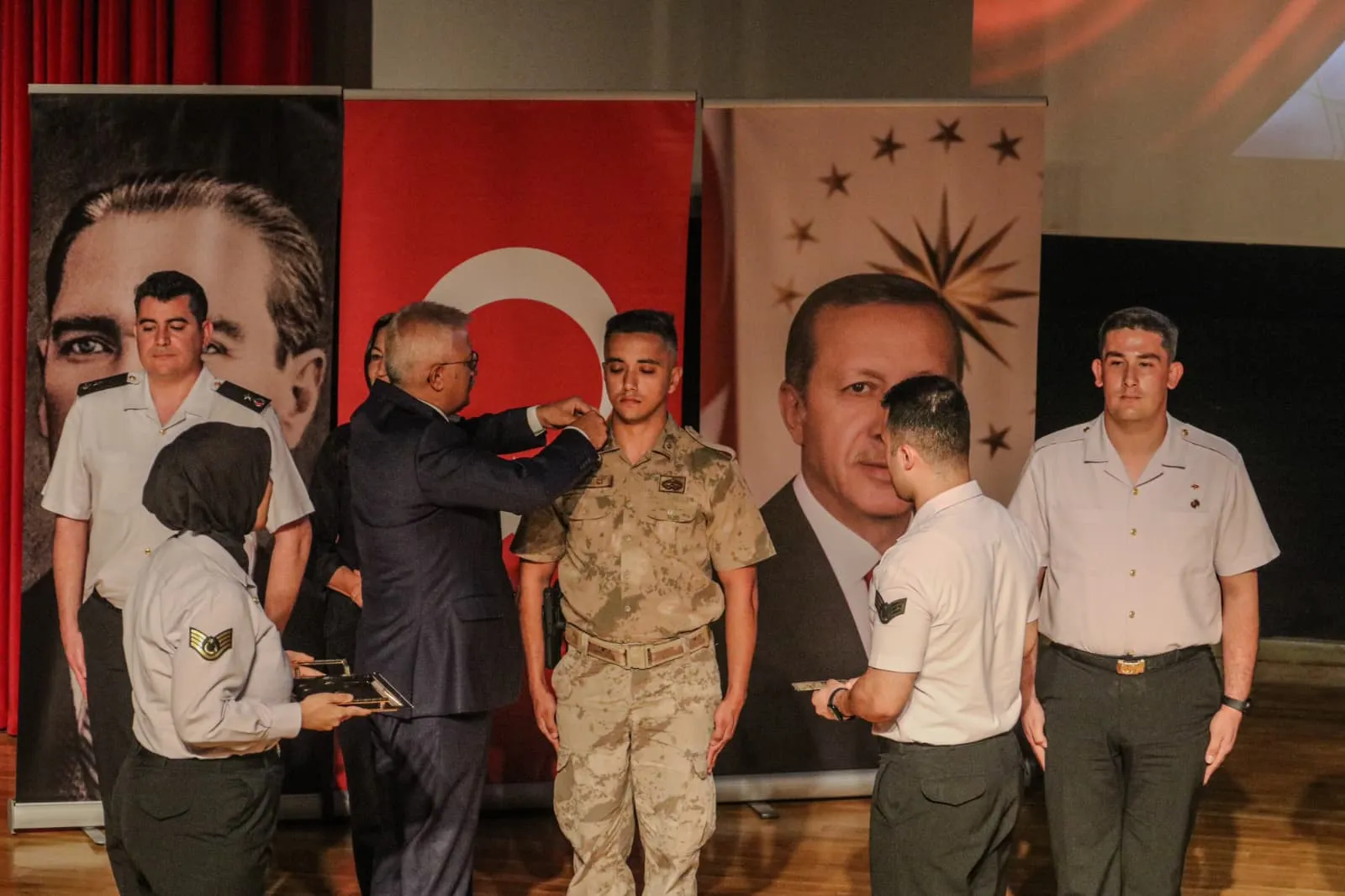 Bursa İl Jandarma Komutanlığında Rütbe Terfi Töreni Düzenlendi (4)