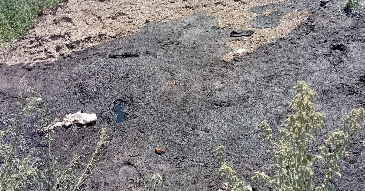 Bursa’da 14 Yaşındaki Çocuk Asit Çamuruna Basınca Ayağından Yaralandı (4)