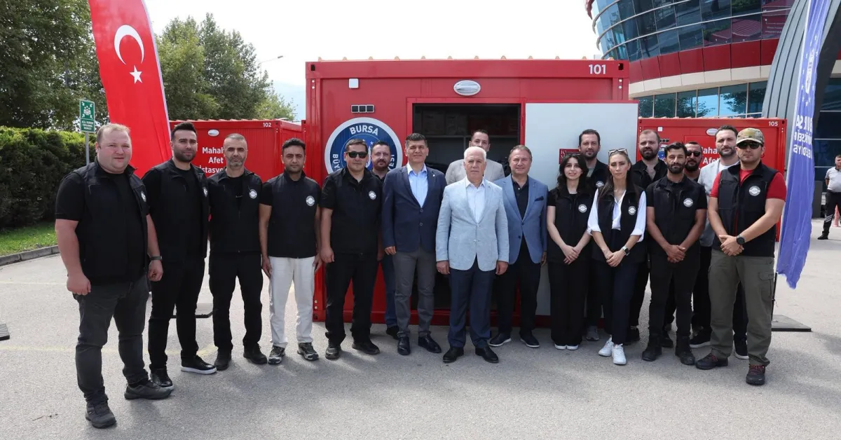 Bursa’da 42 Mahalleye Afet İstasyonu Kuruldu (3)