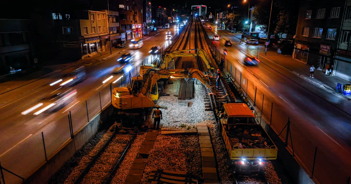Bursa’da Gökdere Viyadüğü 17 Yıl Sonra İlk Kez Yenilendi (2)