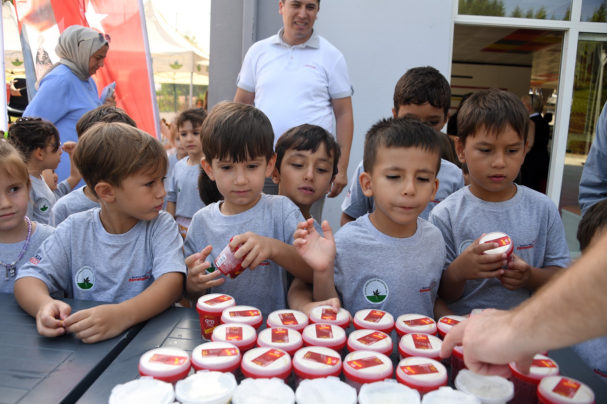 Bursa'da Minikler Yaz Tatilinde Yüzmeyi Öğrendi (4)