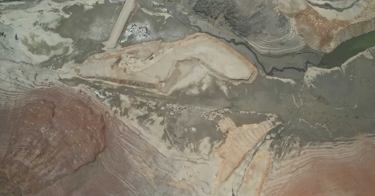 Bursa’da Su Krizi Derinleşiyor! Nilüfer Barajı Kurudu (3)