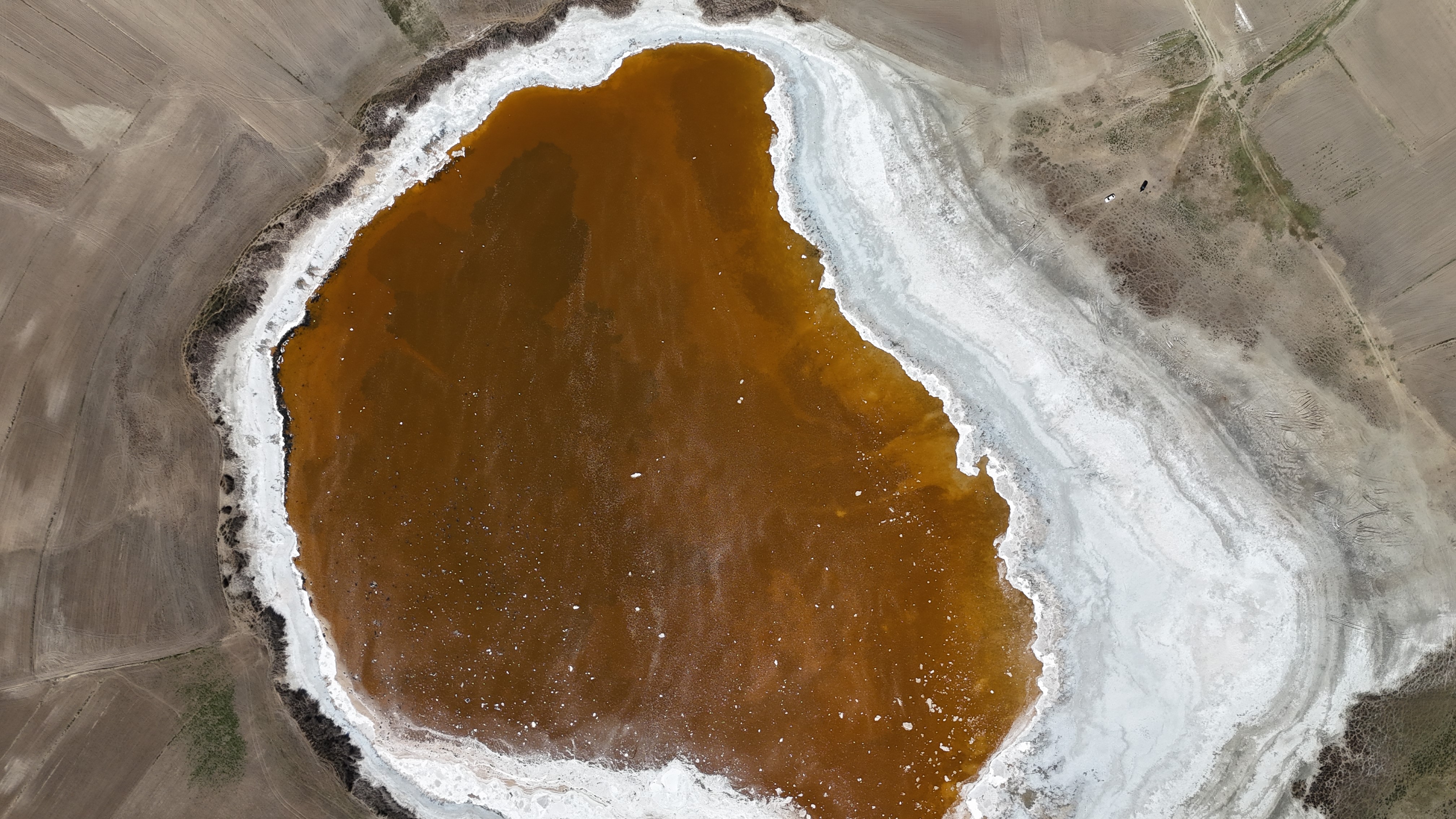 Çankırı'da Akan Bu Sular Okyanuslardan 8 Kat Daha Tuzlu (1)