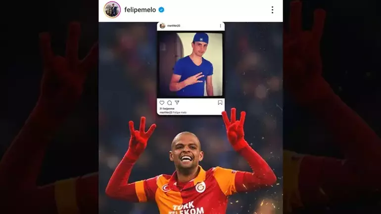 Felipe Melo Paylaştı, Mert Hakan Yandaş Cevap Verdi! (3)