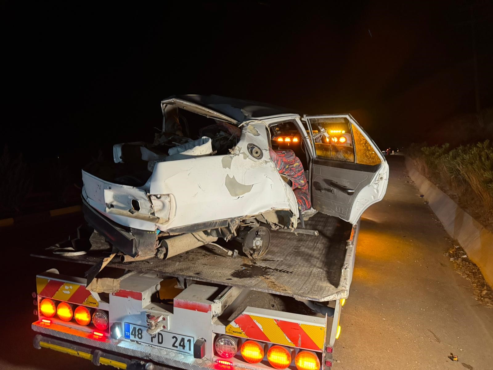 Fethiye’de Trafik Kazası 2’Si Ağır 3 Yaralı (2)