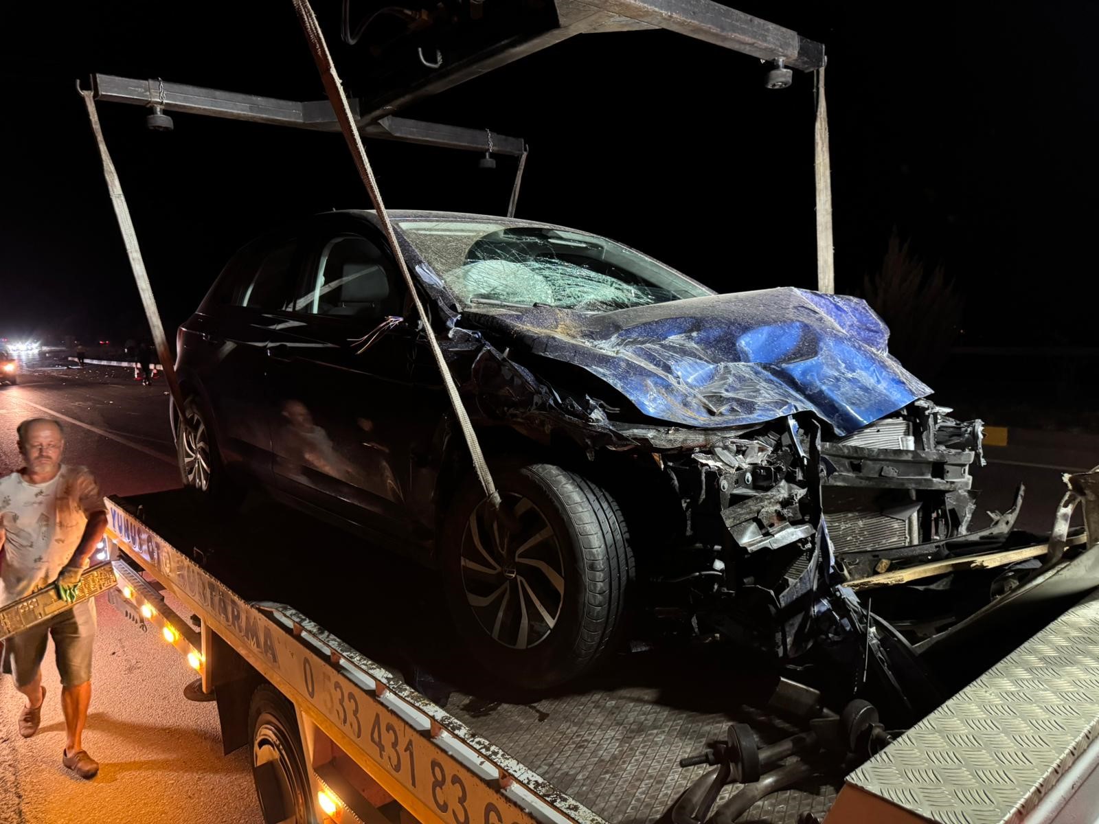 Fethiye’de Trafik Kazası 2’Si Ağır 3 Yaralı (3)