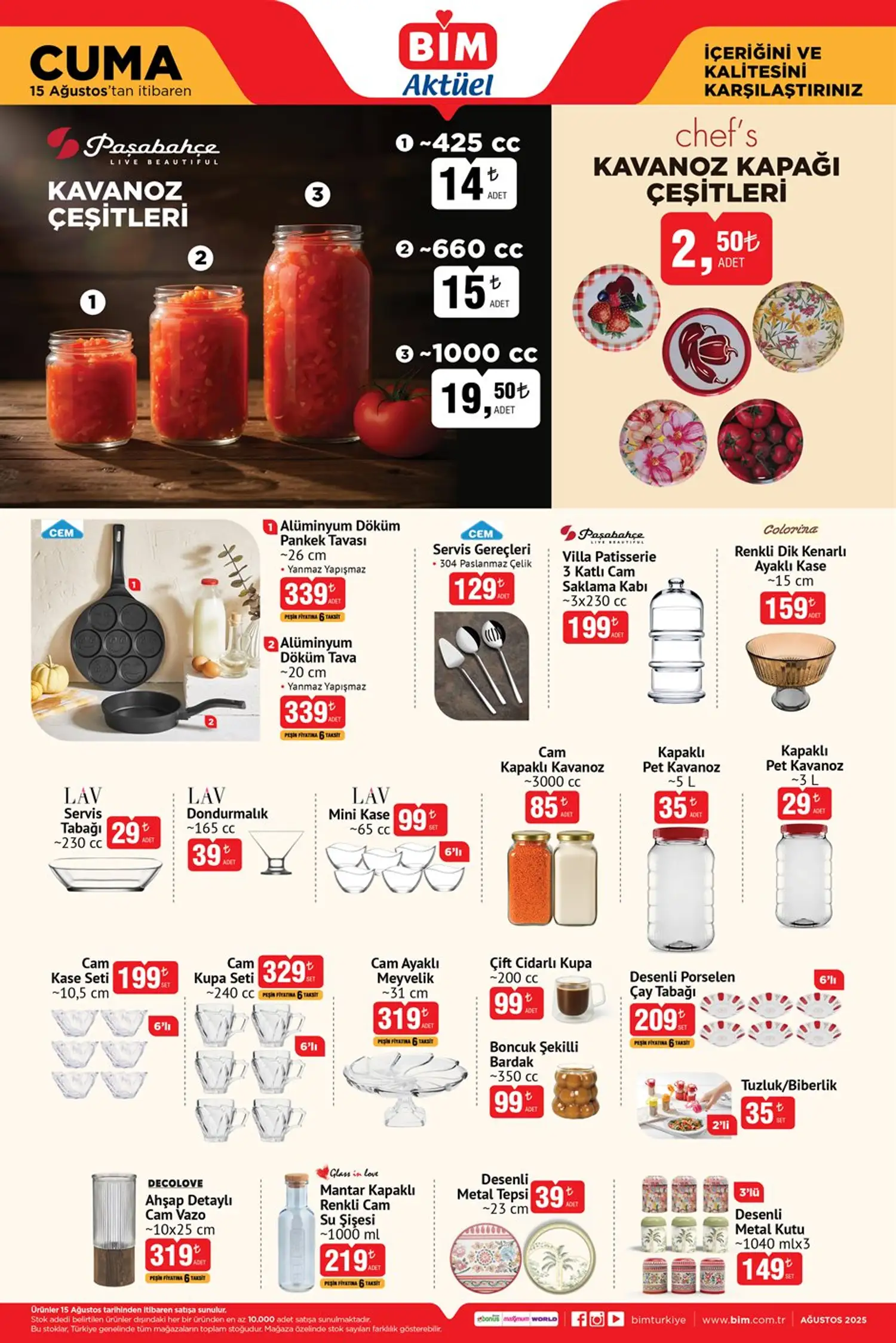 Genç Gazete Bi̇m 15 Ağustos Cuma Aktüel Kataloğunda Bu Hafta Hangi Ürünler Satışa Çıkacak Bi̇m'e Hangi İndirimli Ürünler Gelecek 1