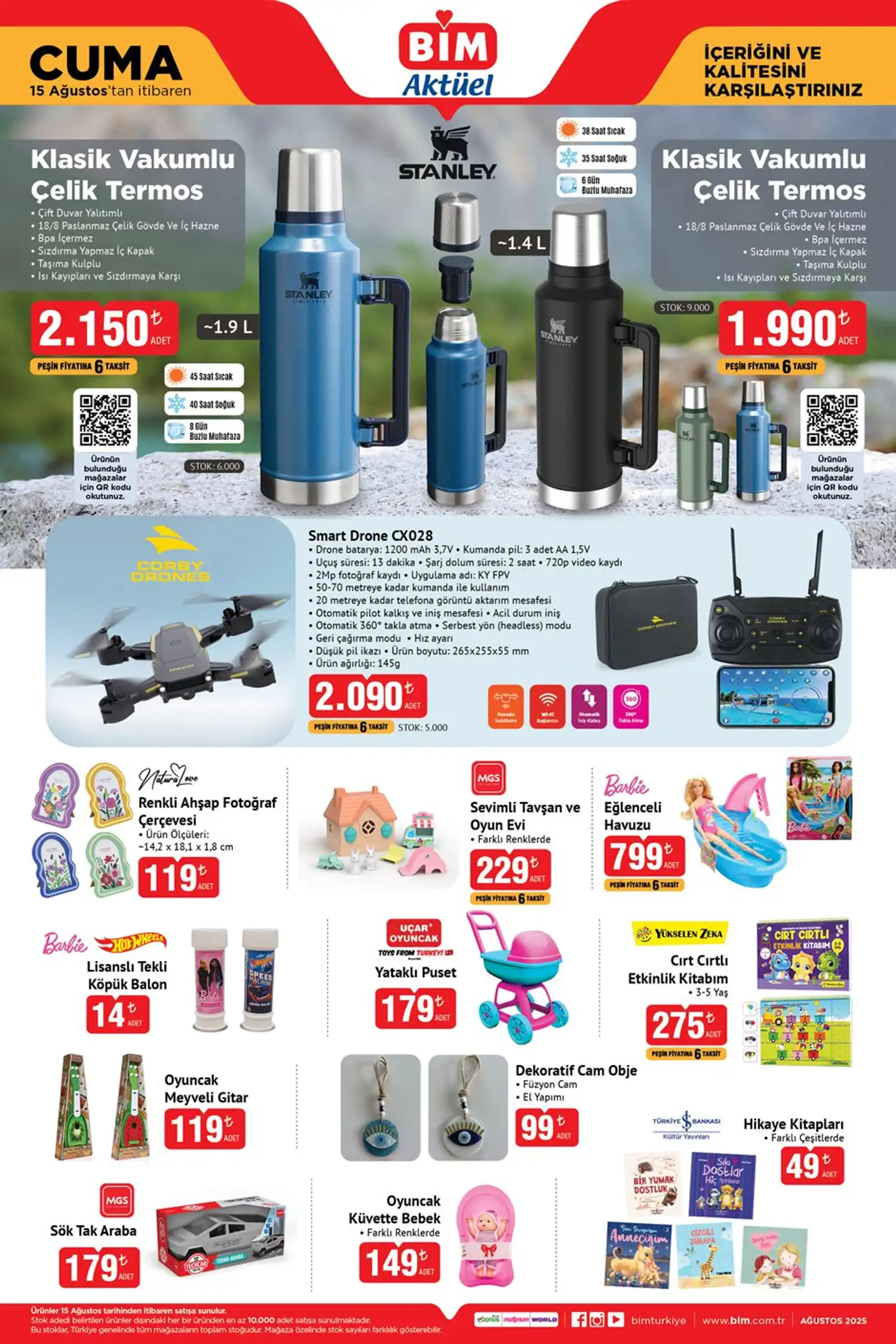 Genç Gazete Bi̇m 15 Ağustos Cuma Aktüel Kataloğunda Bu Hafta Hangi Ürünler Satışa Çıkacak Bi̇m'e Hangi İndirimli Ürünler Gelecek 2