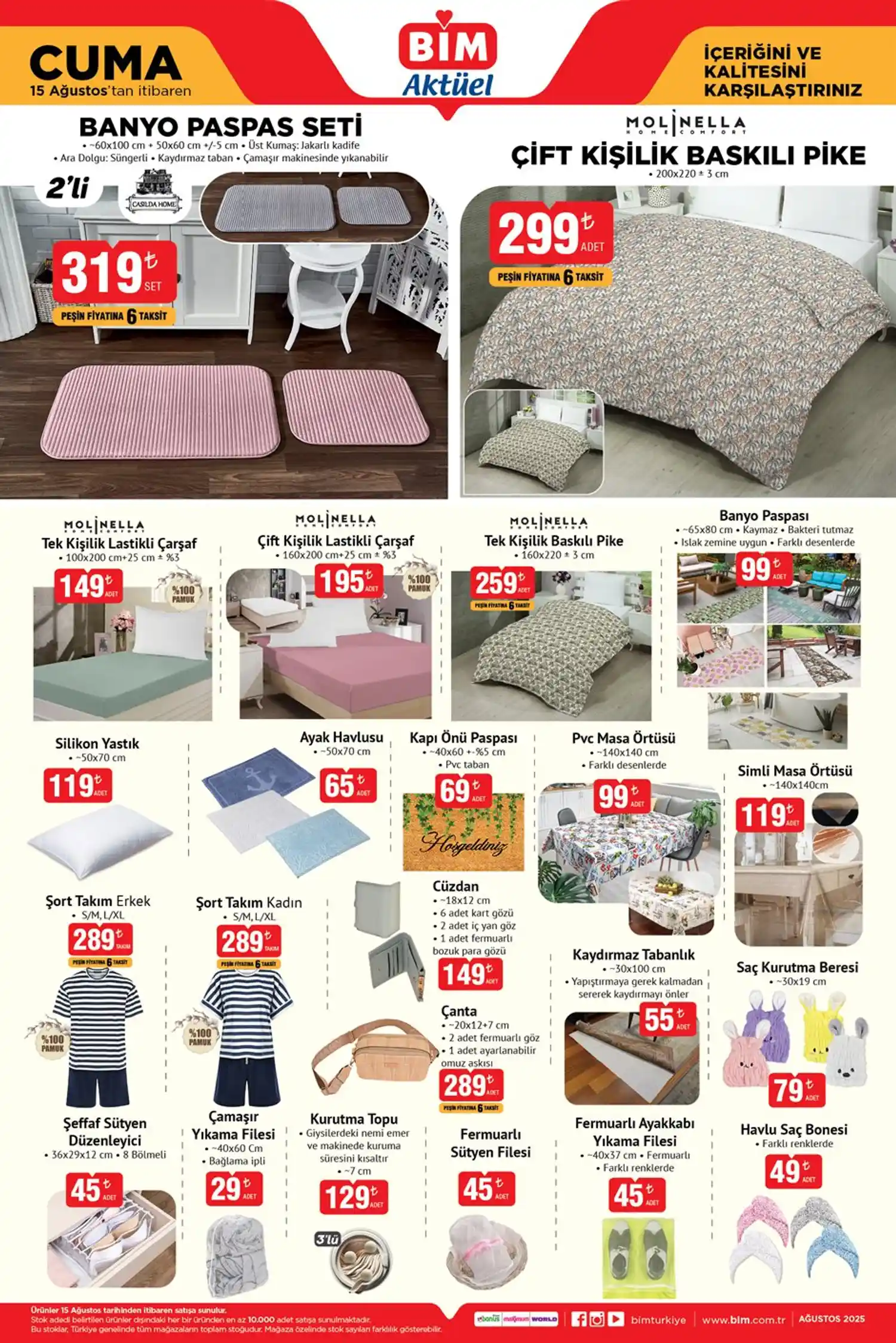 Genç Gazete Bi̇m 15 Ağustos Cuma Aktüel Kataloğunda Bu Hafta Hangi Ürünler Satışa Çıkacak Bi̇m'e Hangi İndirimli Ürünler Gelecek 3