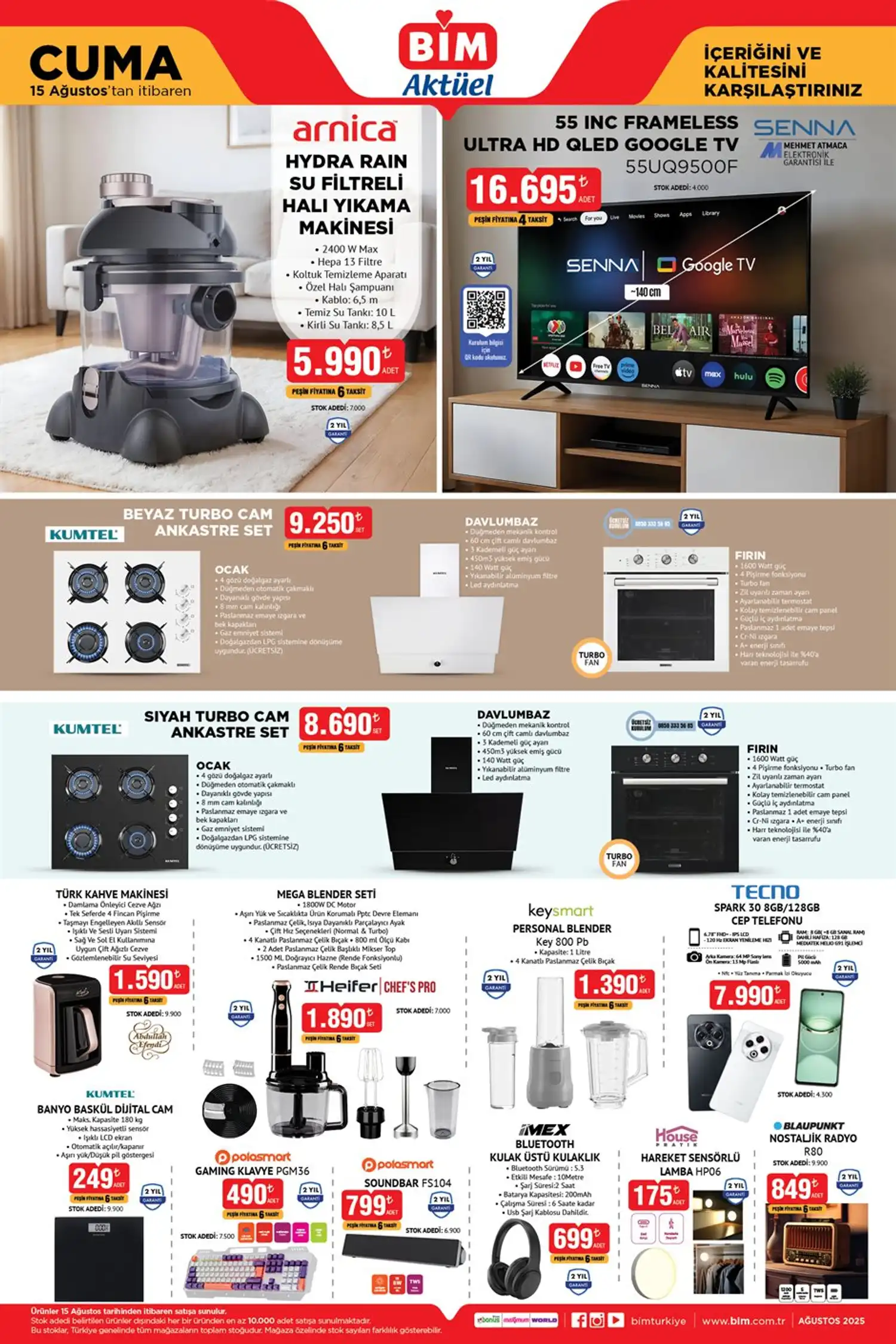 Genç Gazete Bi̇m 15 Ağustos Cuma Aktüel Kataloğunda Bu Hafta Hangi Ürünler Satışa Çıkacak Bi̇m'e Hangi İndirimli Ürünler Gelecek