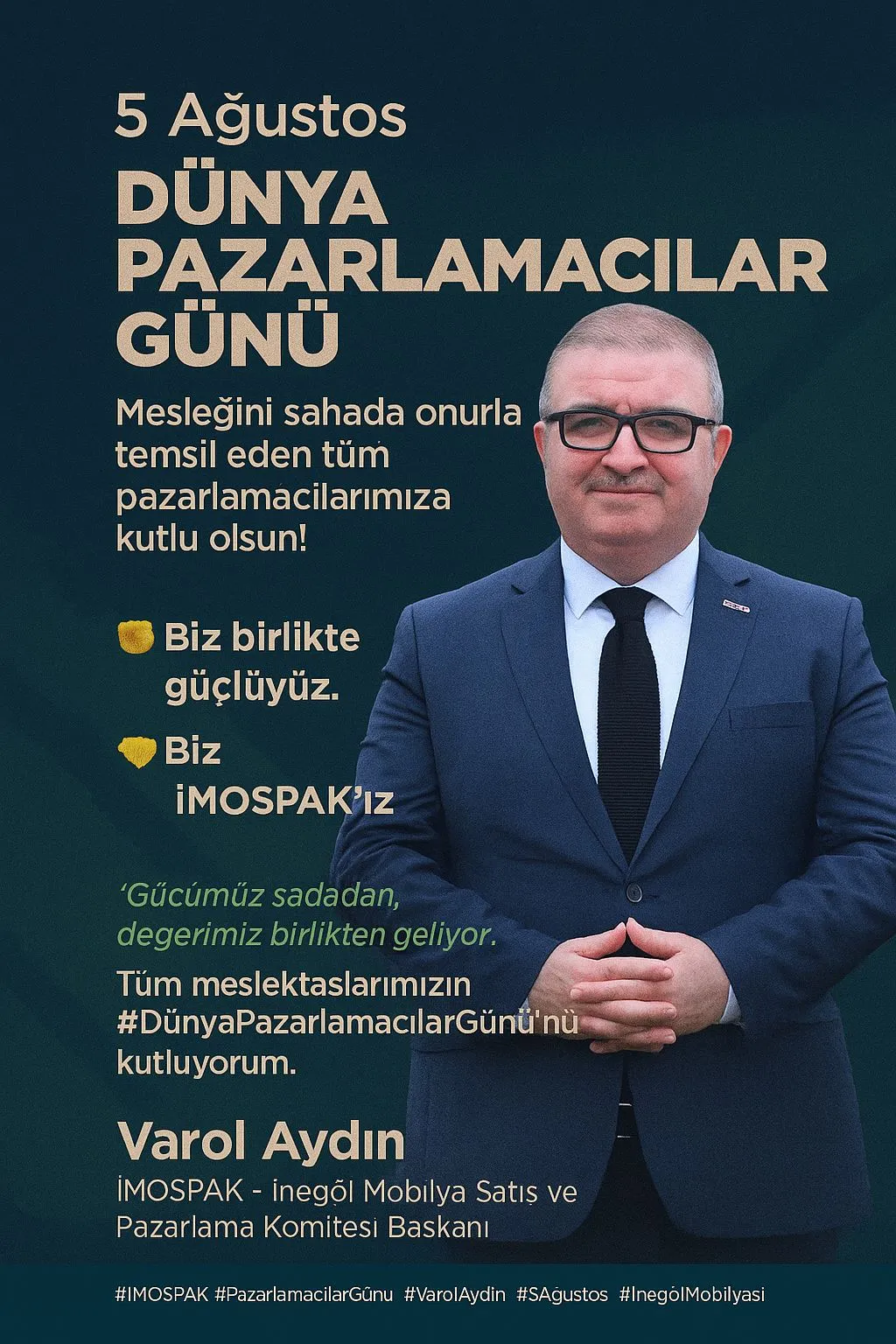 Genç Gazete İmospak Başkanı Aydın'dan 5 Ağustos Mesajı “Biz Sadece Mobilya Satmıyoruz, Kültürümüzü De Anlatıyoruz 1
