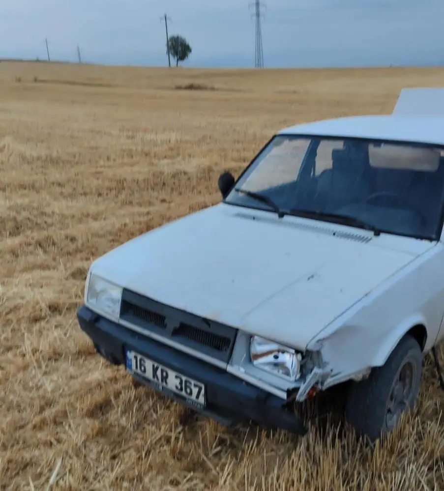 Genç Gazete İnegöl’de Film Gibi Kovalamaca Çaldığı Araçla Yakalandı 1