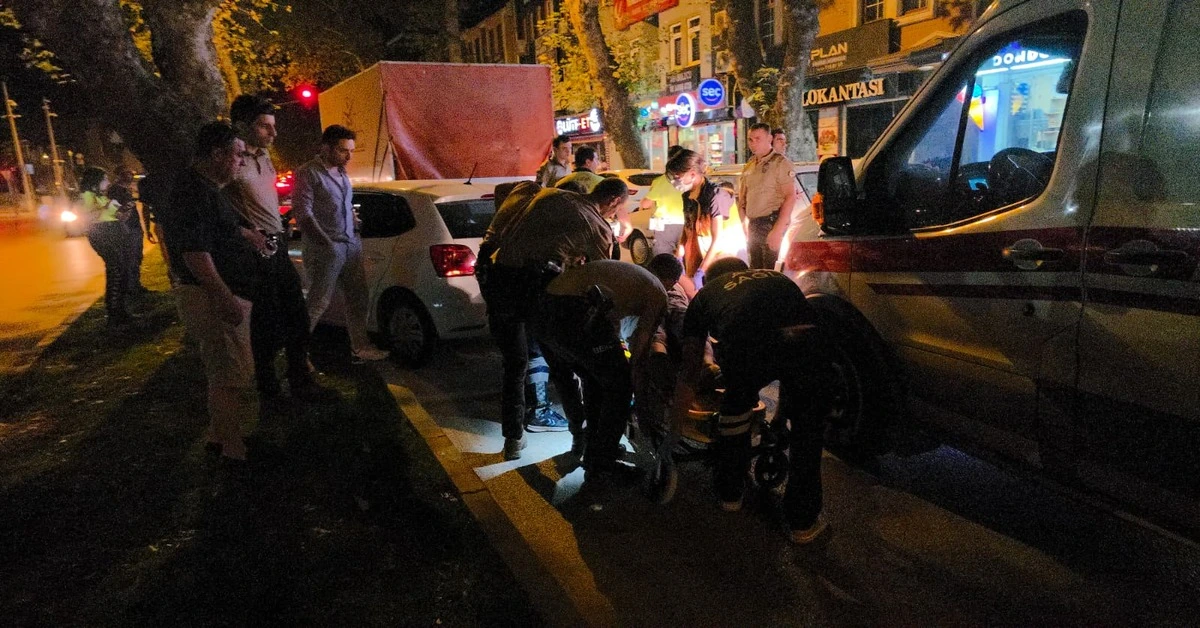 Genç Gazete İnegöl’de Gece Yarısı Kaza Otomobil Kamyonete Arkadan Çarptı 1