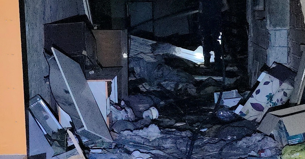 Genç Gazete İnegöl’de Harabe Binada Yangın İkinci Kez Çıktı