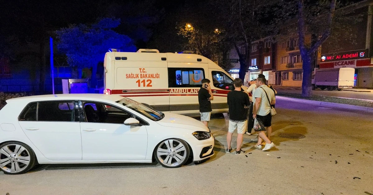 Genç Gazete İnegöl’de Hız Kesici Tümsekte Kaza Motosiklet Sürücüsü Yaralandı 1