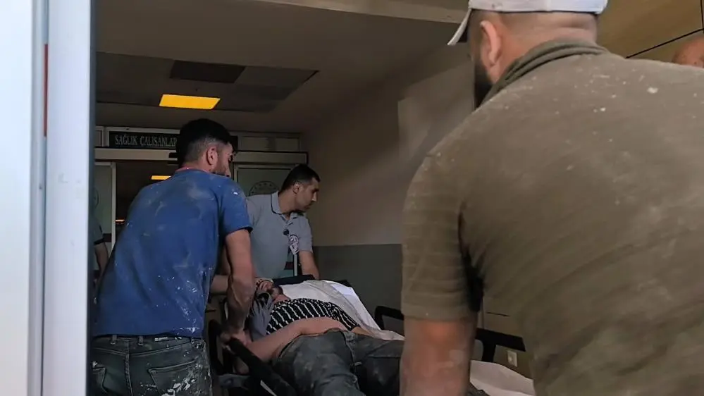 Genç Gazete İnegöl'de İnşaatta İş Kazası Genç İşçi Yaralandı 1