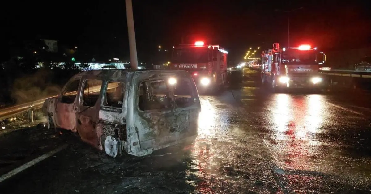 Genç Gazete Samsun’da Tır Alev Topuna Döndü Araçlar Yandı, Orman Kenarı Alev Aldı