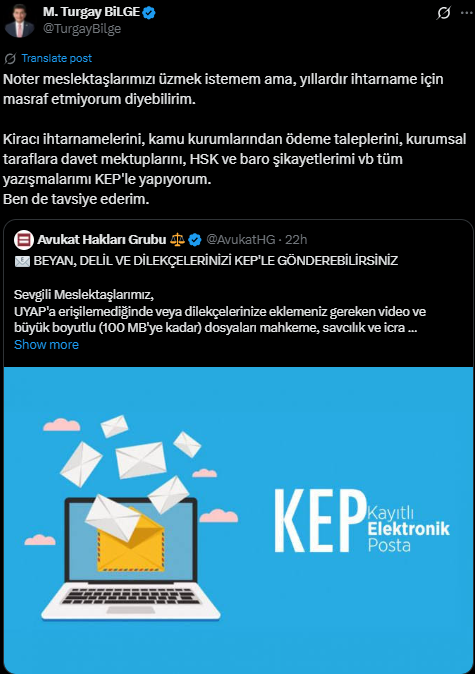 İhtarname İçin Notere Para Ödemeyin-2