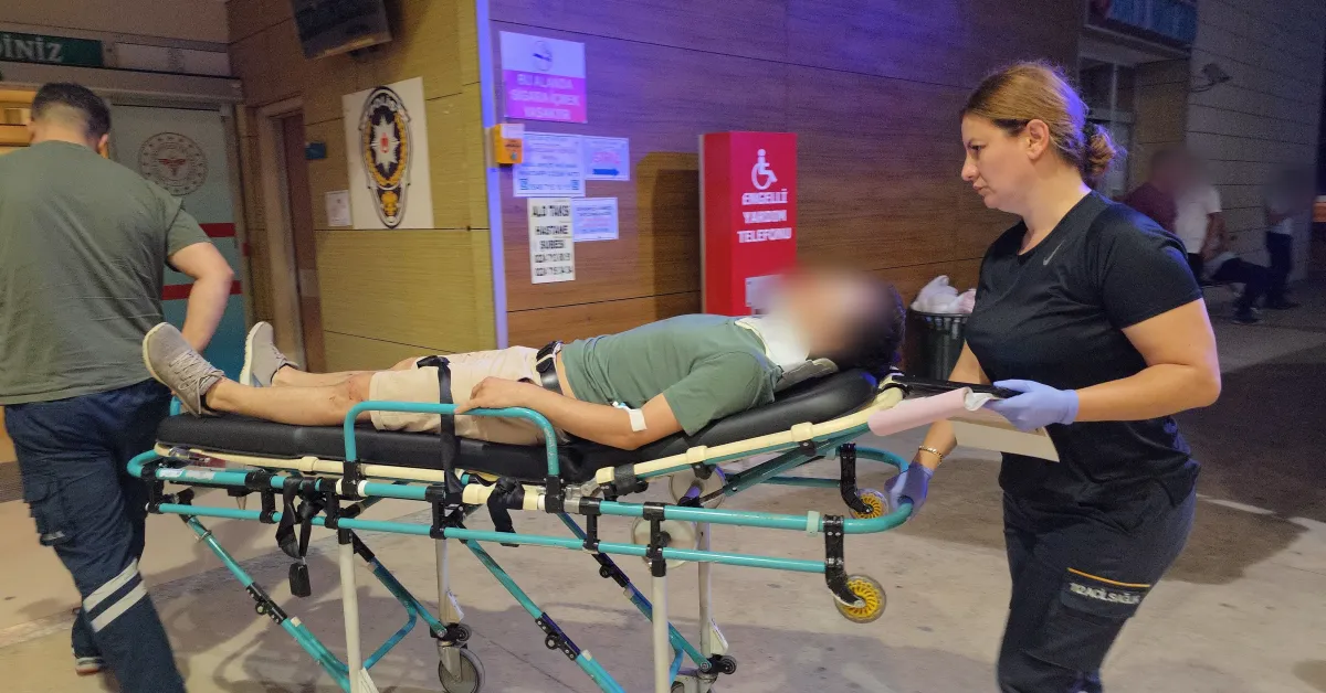 İnegöl’de Alkollü Sürücünün Neden Olduğu Kazada 3 Kişi Yaralandı (2)