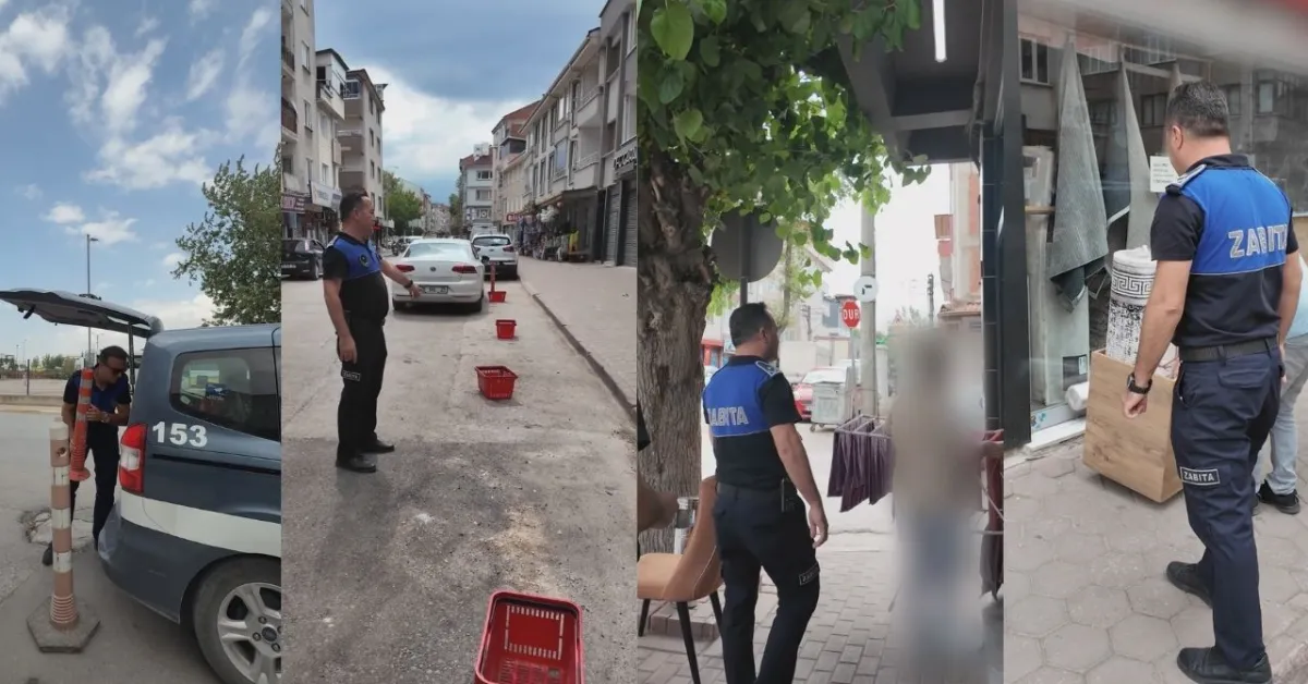 İnegöl’de Kaldırım Ve Yol İşgallerine Sıkı Denetim