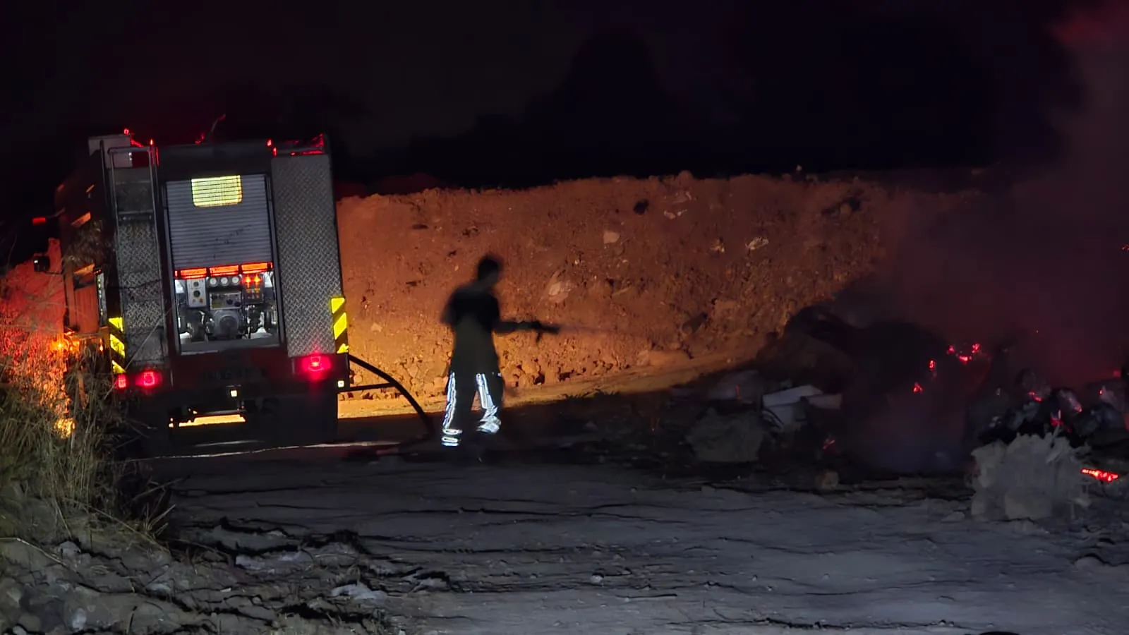 İnegöl’de Yangın Çıktı (1)