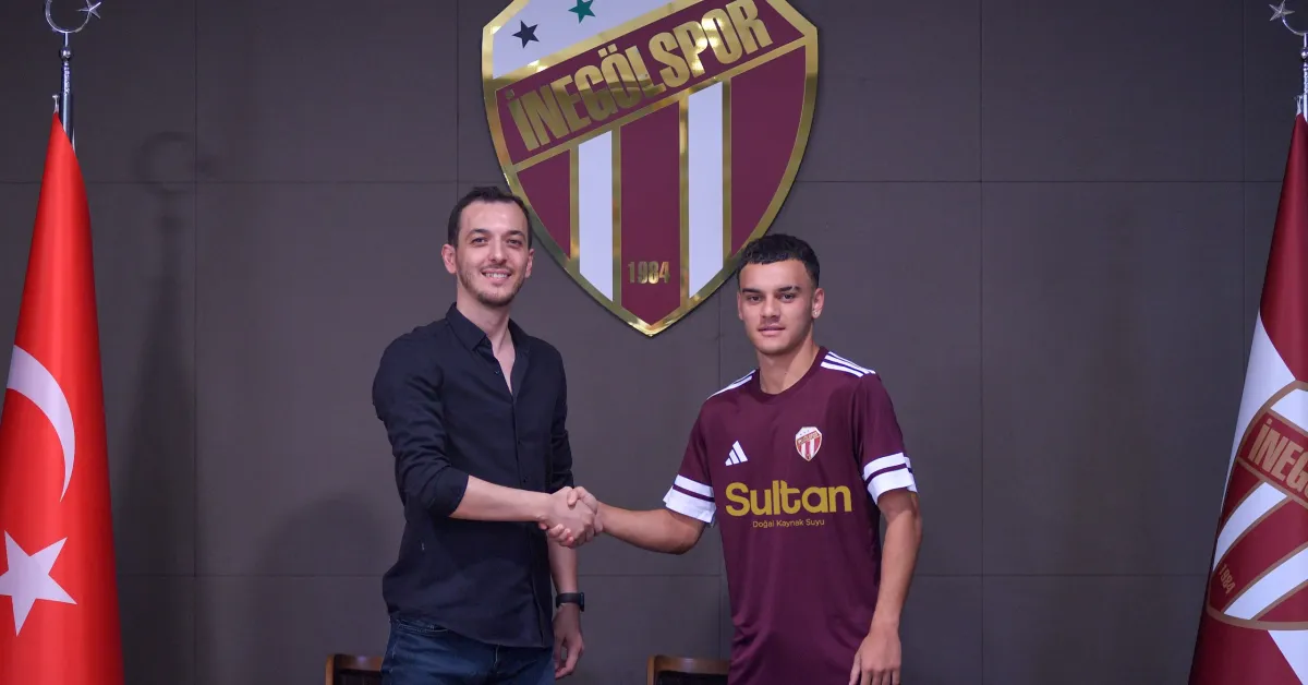 İnegölspor, Taha Recep Cebeci Ile 2 Yıllık Sözleşme İmzaladı (2)