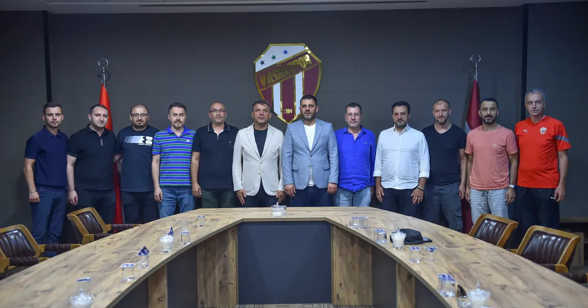 İnegölspor’da Altyapı Yönetiminden Başkan Ademoğlu’na Ziyaret (1)