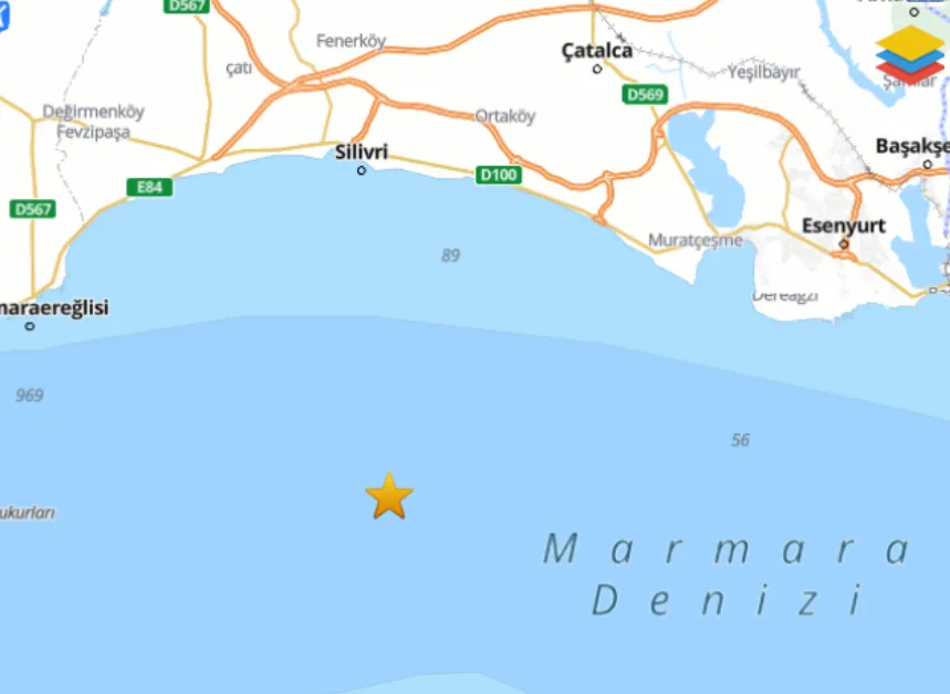 İstanbul'da Deprem Meydana Geldi (1)