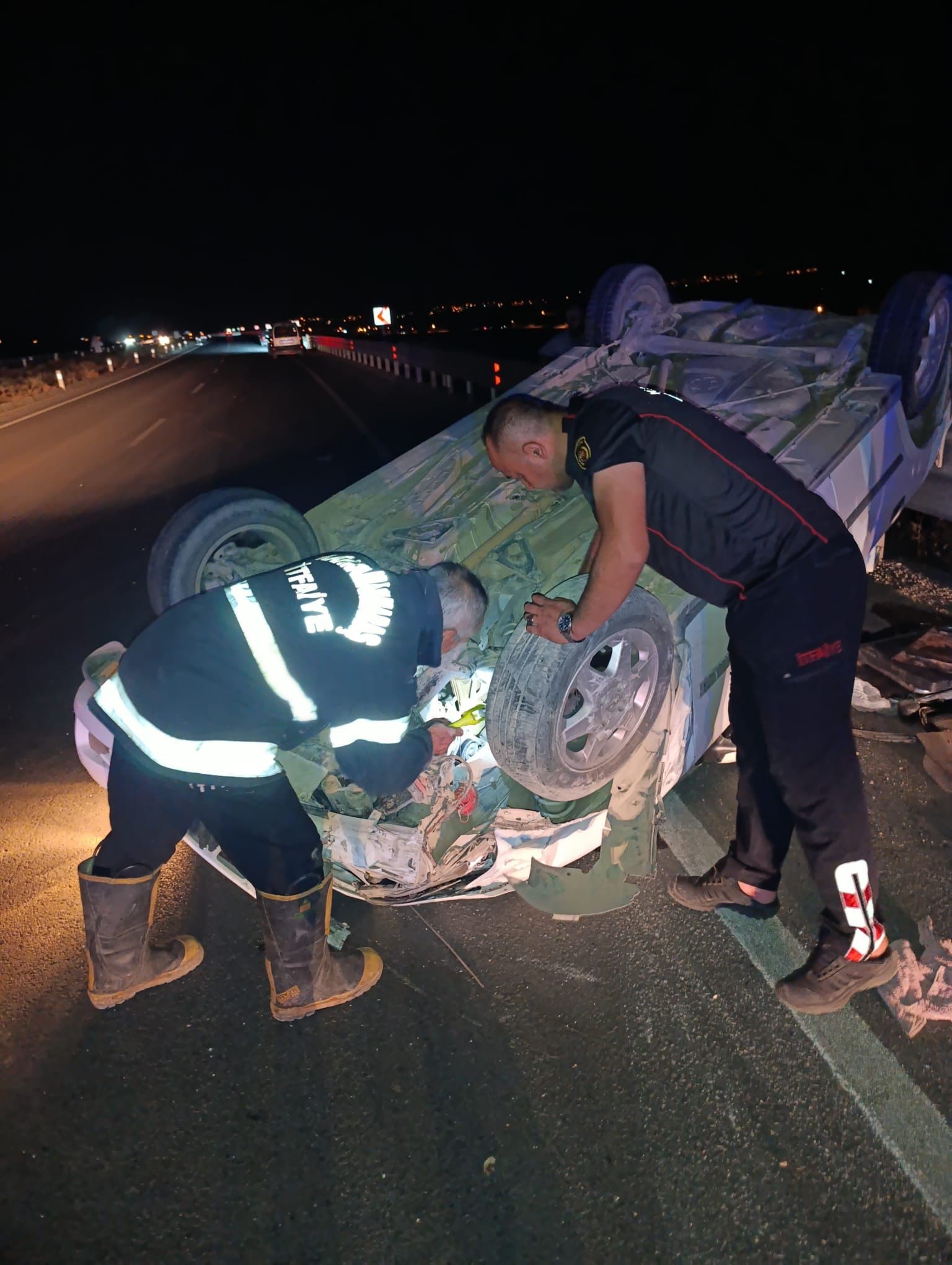 Kahramanmaraş’ta İki Ayrı Trafik Kazası 1’I Ağır 13 Yaralı (1)-1