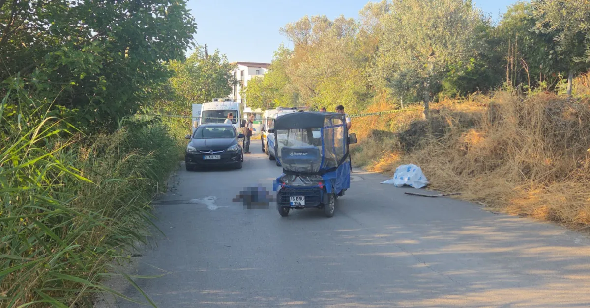Orhangazi’de Elektrikli Moped Üzerinde Şüpheli Ölüm
