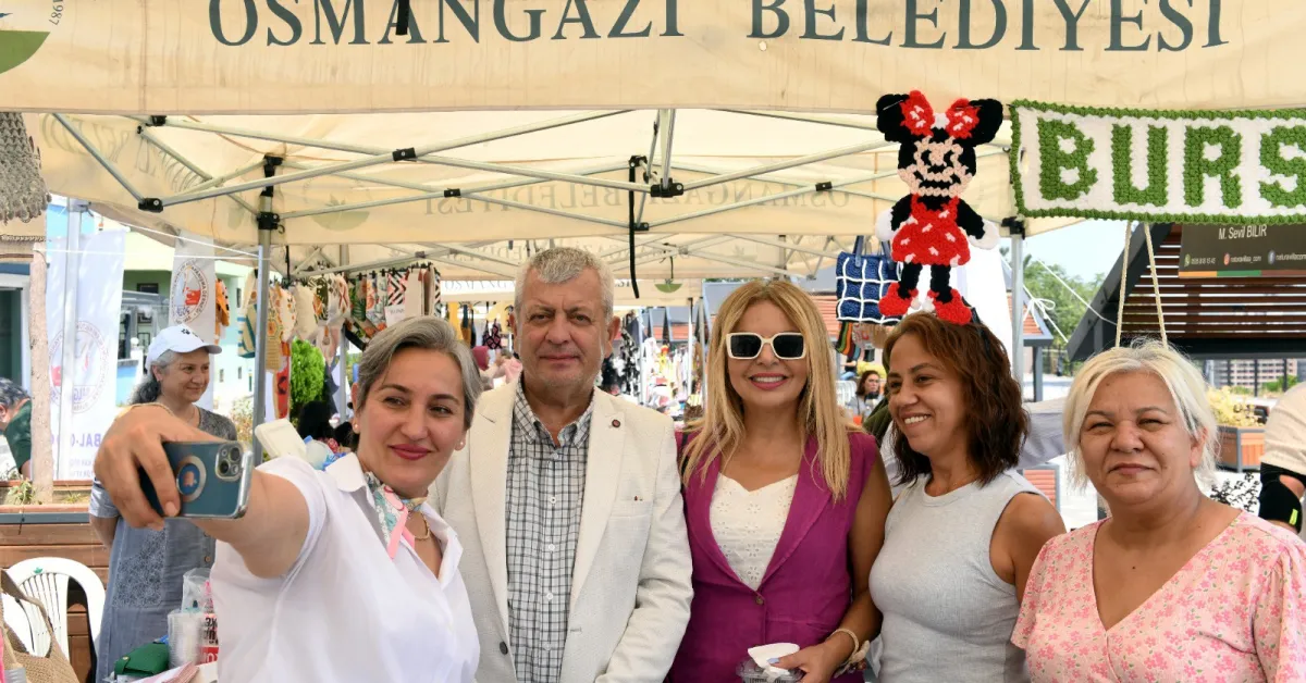 Osmangazi’de Kadın Girişimciler Sokağı Üçüncü Kez Kapılarını Açtı (3)