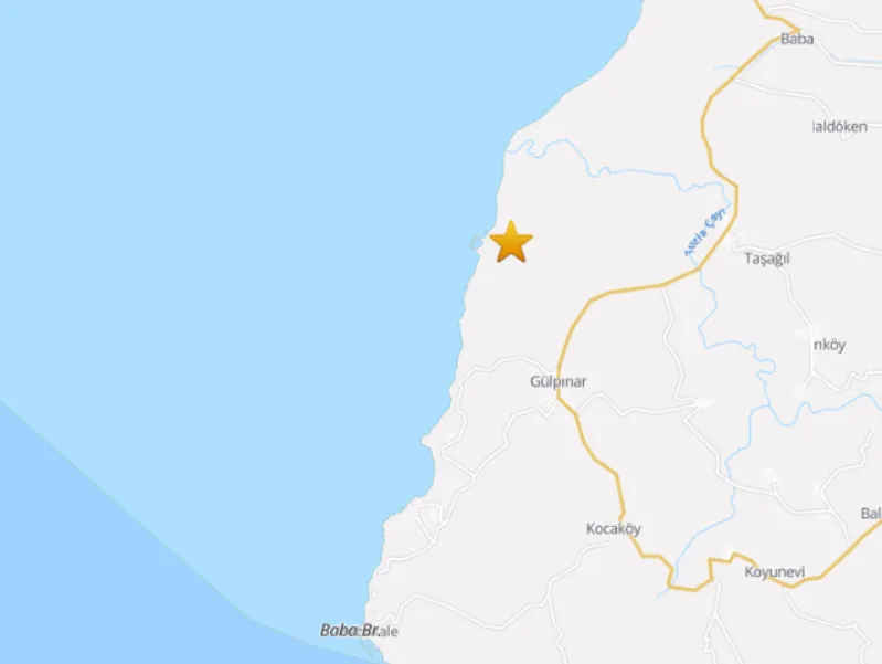 Son Dakika Çanakkale'de Deprem Oldu (3)