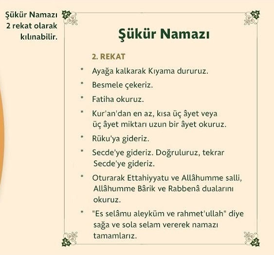 Sükür Namazi Nasil Kilinir Gencgazete (1)