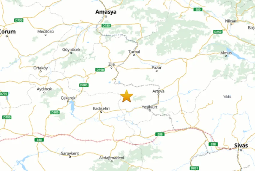 Tokat'ta Deprem Meydana Geldi (4)