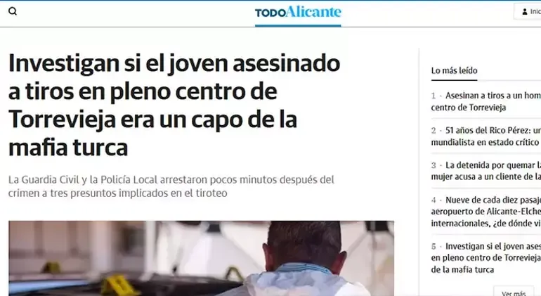 Türk Mafyası Avrupa Sokaklarında Savaşıyor Daltonlar Üyesi Caner Koçer İspanya'da İnfaz Edildi (2)