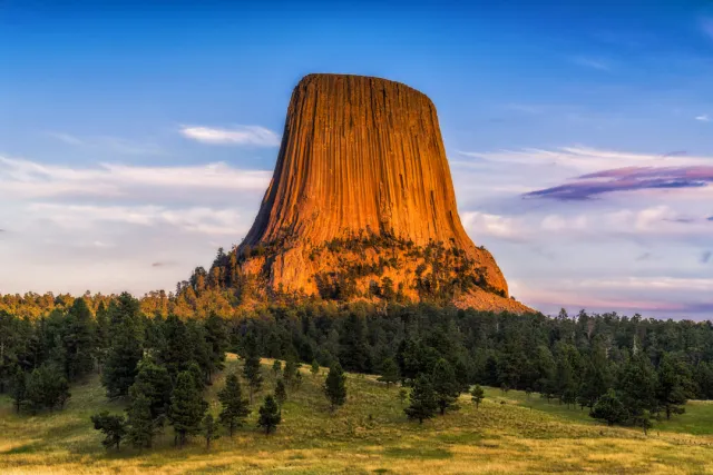 Amerika’da İlk Ulusal Anıt Devils Tower (