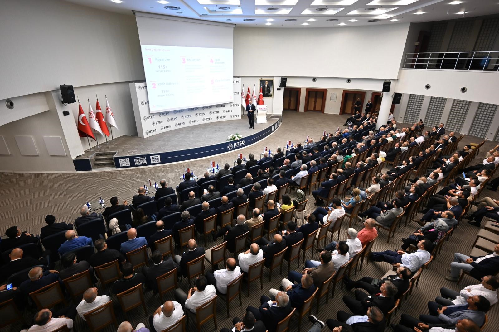 Btso’da Merkez Bankası Başkanı Karahan Ile Istişare Toplantısı (2)