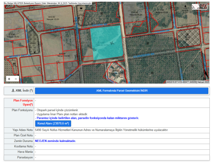 Bursa Büyükşehir 1 Milyar Tl’lik Arsa Satışı İçin İhaleye Çıkıyor (3)