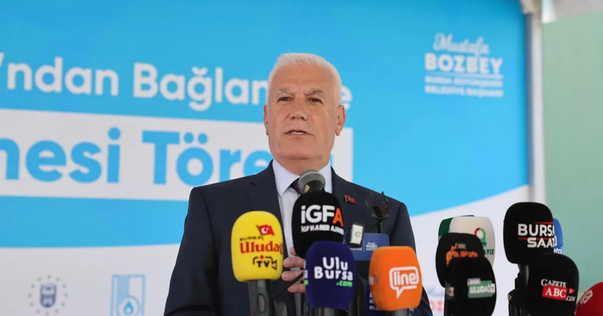 Bursa Çınarcık Barajı Bypass Hattı Açıldı Kente Günlük 110 Bin Metreküp Su Sağlanacak (1)