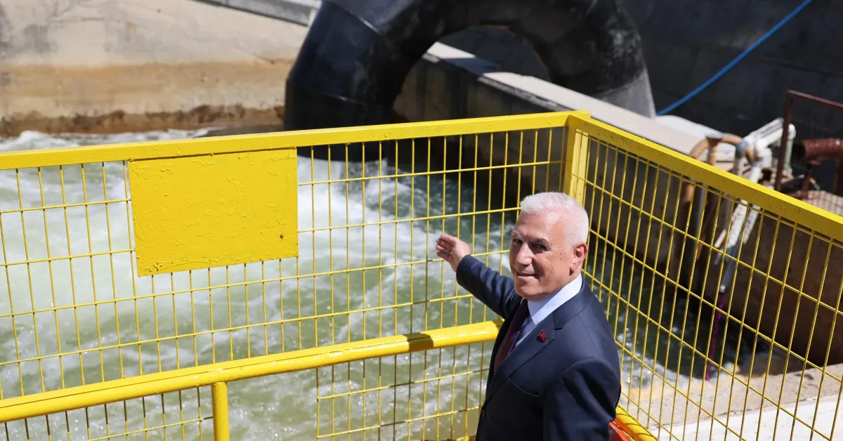Bursa Çınarcık Barajı Bypass Hattı Açıldı Kente Günlük 110 Bin Metreküp Su Sağlanacak (4)