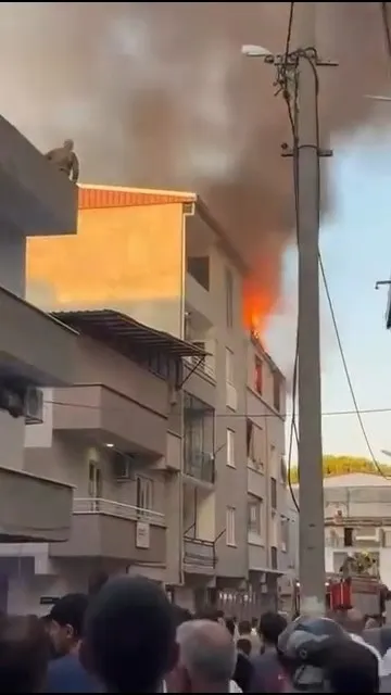 Bursa’da Anneanne Torununu Alevlerden Böyle Kurtardı (2)