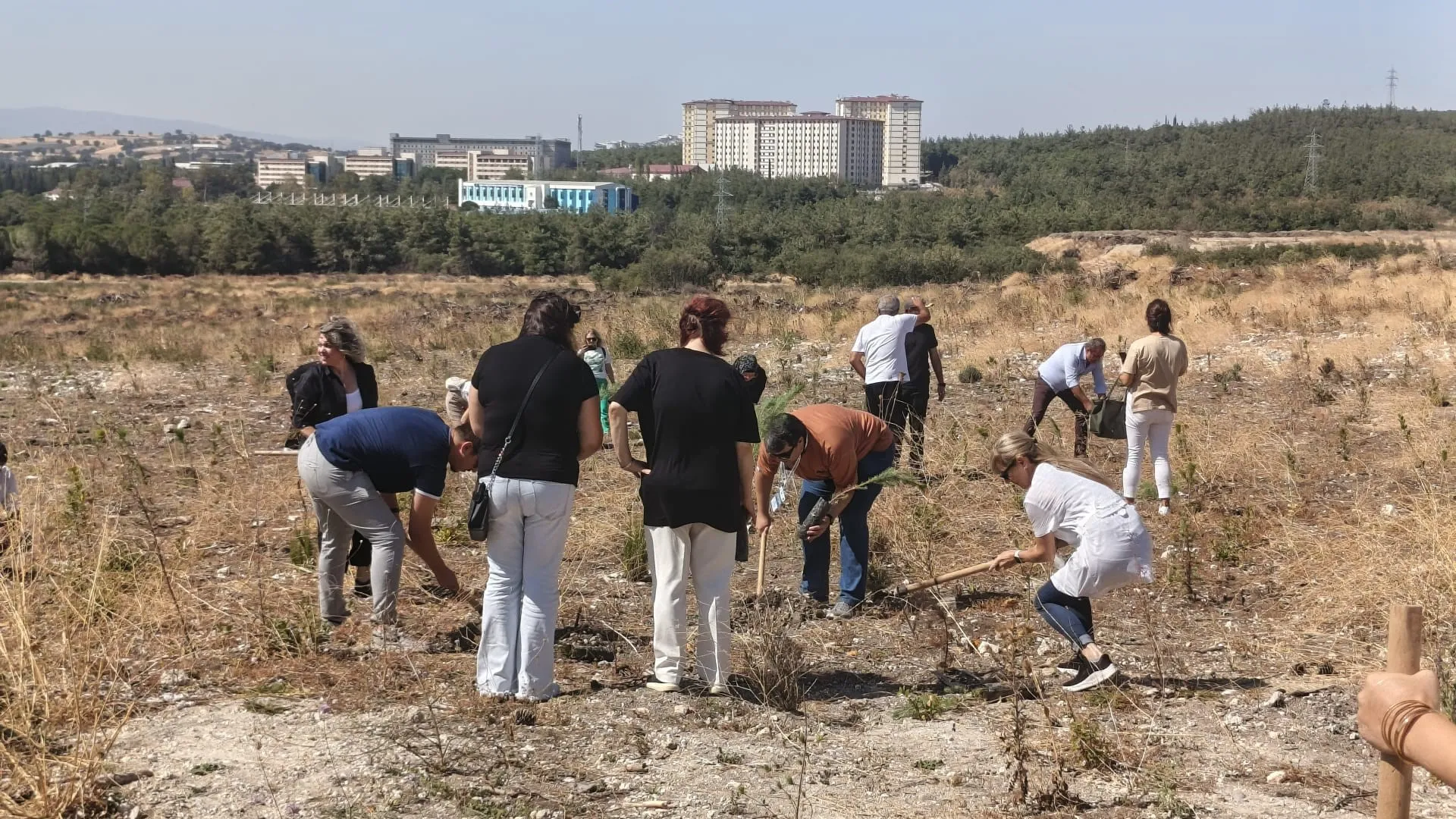 Bursa’da Sigarayı Bırakan Vatandaşlar Fidan Dikti (4)