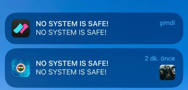 Fenerbahçe Spor Kulübü, Domino’s Pizza Ve Lc Waikiki Siber Saldırıya Uğradı! Milyonlarca Kişiye Aynı Bildirim Gönderildi (2)